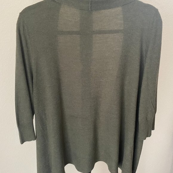 MOSSIMO Crop  Green Sweater XXL - Picture 2 of 4